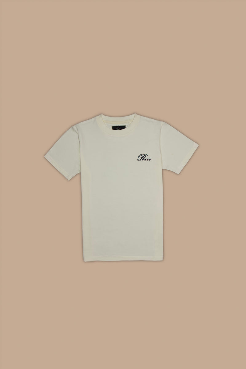 CREAM WHITE T-SHIRT