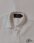 CHALK LINEN BUTTON DOWN