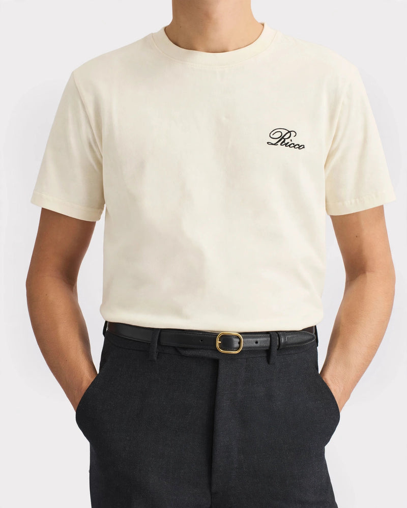 CREAM WHITE T-SHIRT